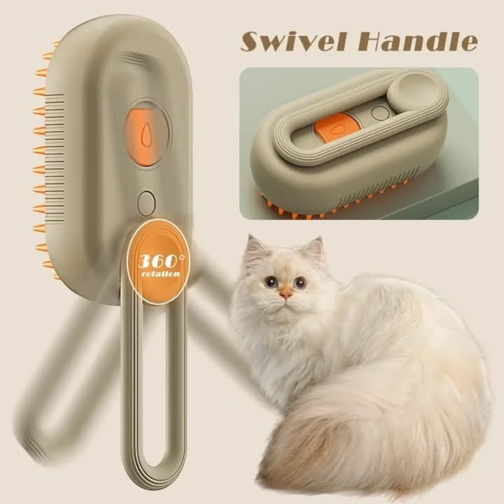Cepillo a vapor para mascotas
