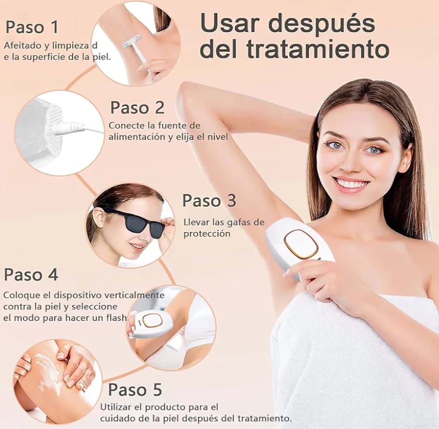 Depiladora laser IPL