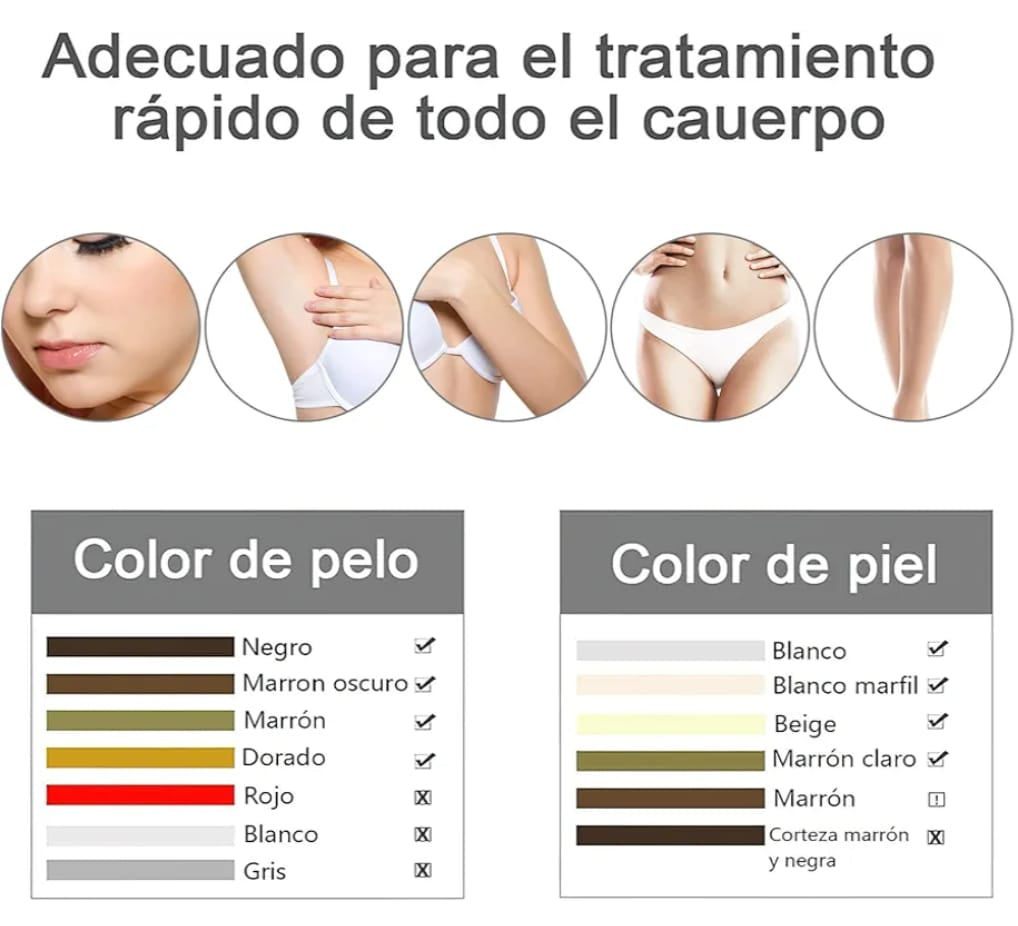Depiladora laser IPL